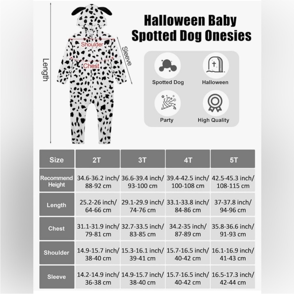 Dalmatian Costume - Picture 3 of 3